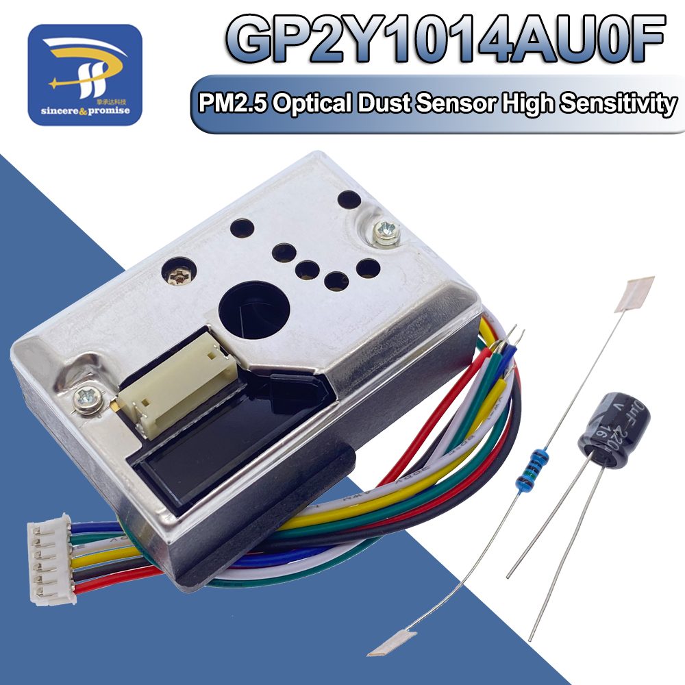 Smoke Detector Interconnected - GP2Y1014AU0F Optical Dust Sensor 5V GP2Y1010AU0F