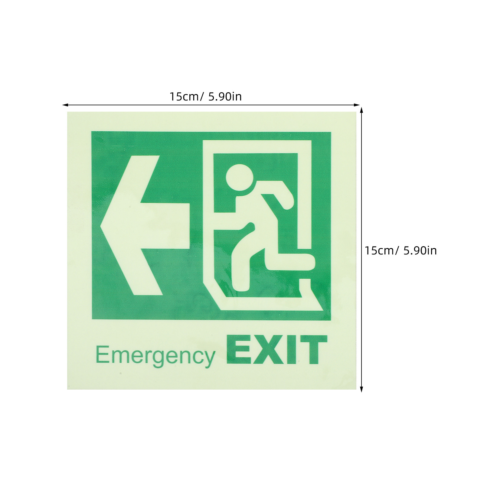 สติกเกอร์สัญลักษณ์ทางออกฉุกเฉิ - Emergency Exit Sign บทวิจารณ์และราคา