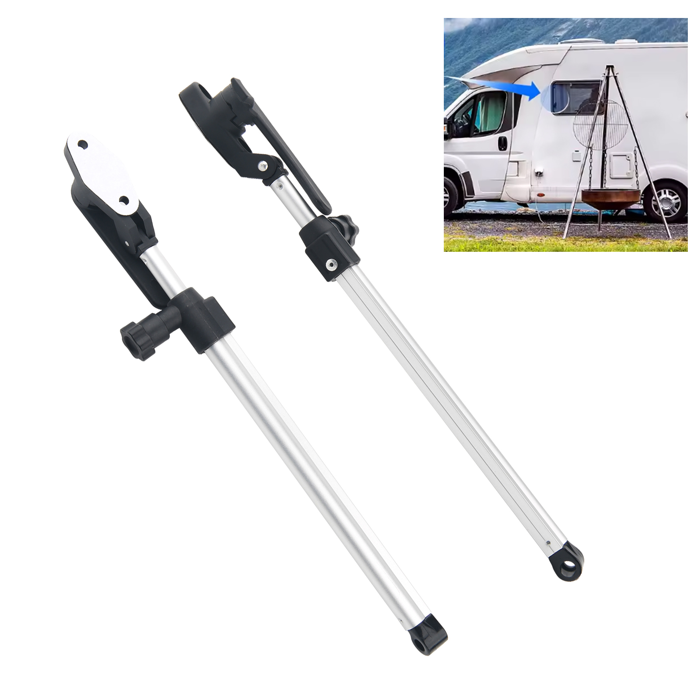 แกนค้ำหน้าต่างรถบ้าน 2 ชิ้น ทน - Window Lock Bar บทวิจารณ์และราคา