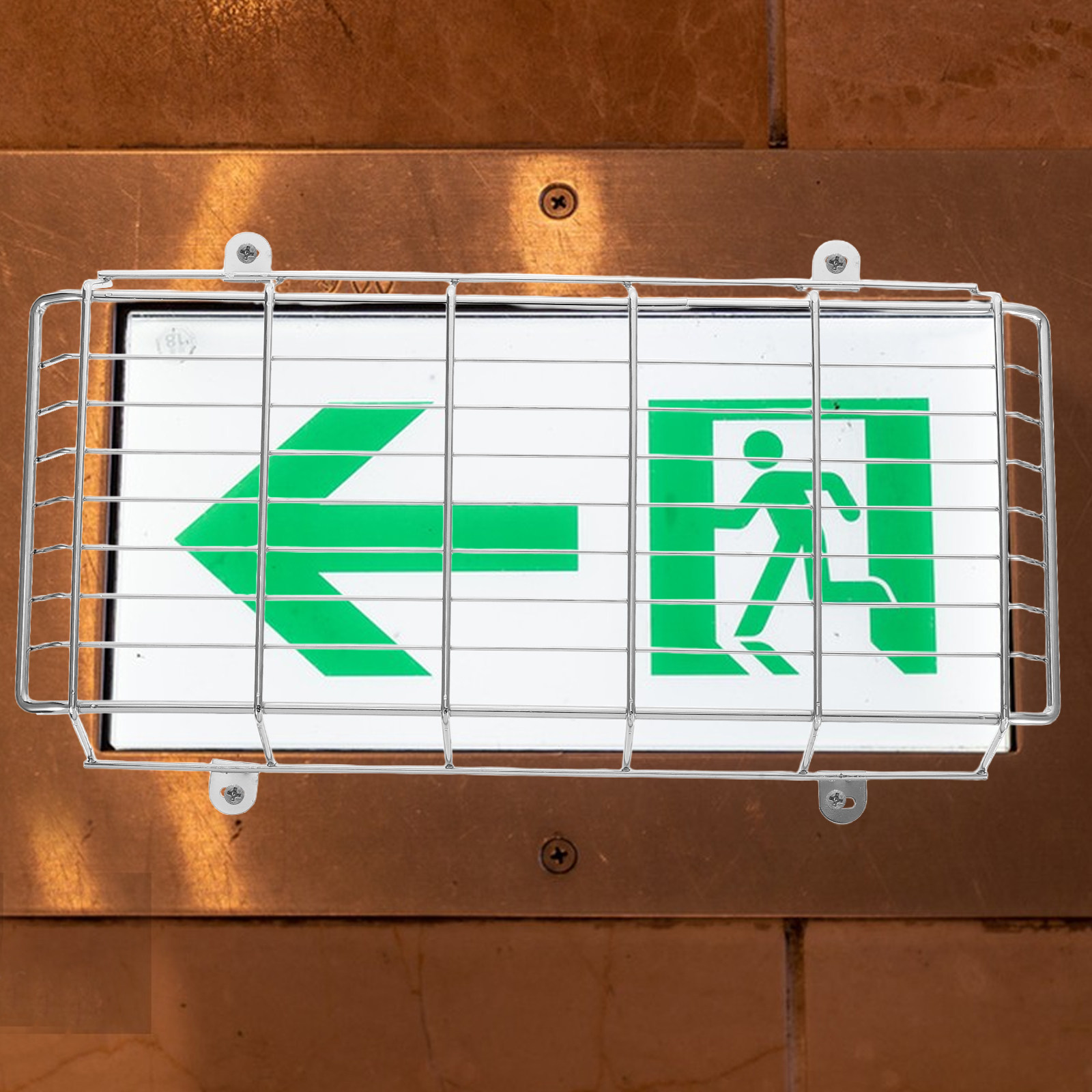 ชุดตะแกรงป้องกันลวดโลหะสำหรับป - Emergency Exit Sign บทวิจารณ์และราคา