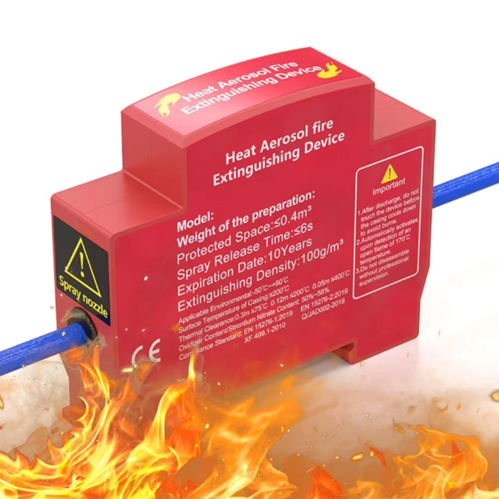 อุปกรณ์หน่วงไฟแบบดีไซน์สองสาย  - Fire Extinguisher Small บทวิจารณ์และราคา