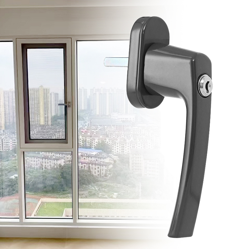 มือจับหน้าต่างแบบเปิดเข้าด้านใ - Window Lock Bar บทวิจารณ์และราคา