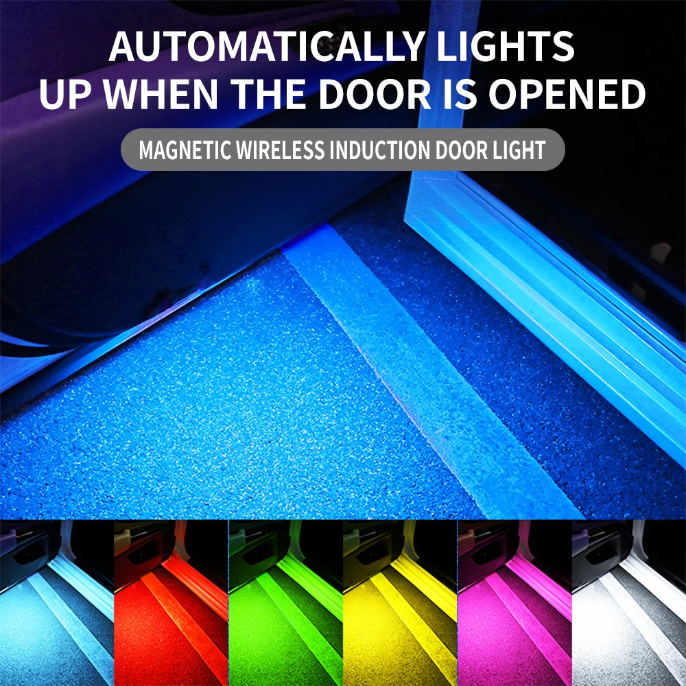 1/2PCS รถประตูไฟ LED ยินดีต้อน - Emergency Exit Sign บทวิจารณ์และราคา